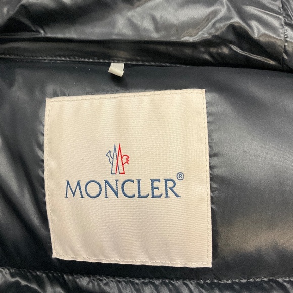 MONCLER BLACK 2024 SUYEN HOODED DOWN PARKA COAT - Picture 4 of 6